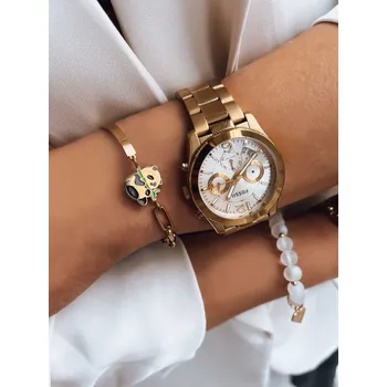 Náramek Dámský náramek PANDI Barva zlatá DSTREET DStreet šedá | hnědá 2292282