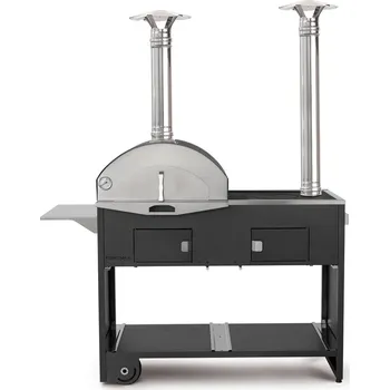 Zahradní gril Multifunkční gril s pecí na pizzu Fontana Forni PIZZA & CUCINA