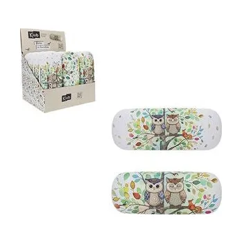 Puzzle Pouzdro na brýle BLV59G01 BUG ART SOVY KIUB