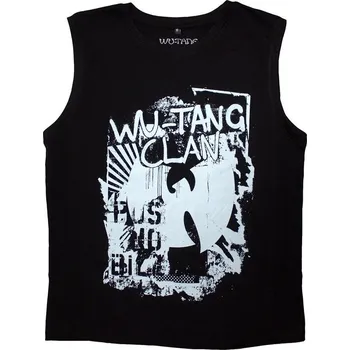 Pánské tričko Wu-Tang Clan Tričko Graffiti Unisex Black 2XL