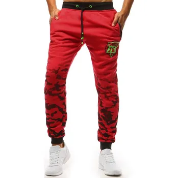 Pánské tepláky DStreet Red camo DStreet hnědá | tmavě červená | červená 1866828