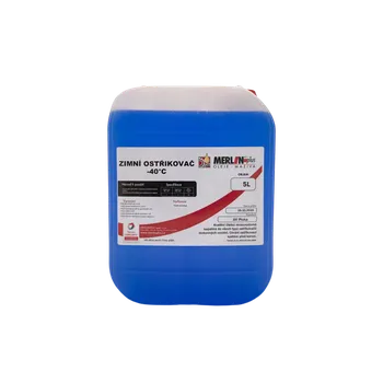 Náplň do chladiče a ostřikovače MERLIN ZIMNÍ OSTŘIKOVAČ -40 °C (5L Kanystr) 14-01-0194