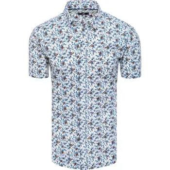 Pánské oblečení Pánská košile DStreet DStreet modrá | bílá | šedá 2257628