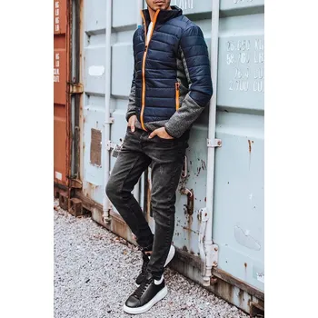 Pánská casual bunda Pánská bunda DStreet Quilted DStreet černá 1703417