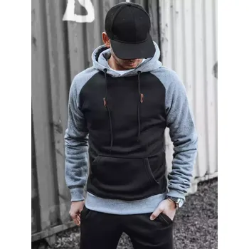 Pánská mikina Pánská mikina DStreet DStreet černá | šedá 2053481