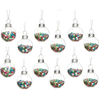Vánoční dekorace Skleněné vánoční koule v sadě 12 ks ø 3 cm Disco Stars Mini – Sass & Belle ID_1649042