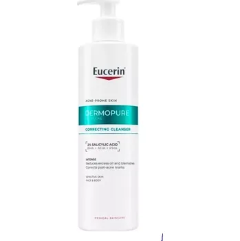 Čistící gel Eucerin DermoPure CLINICAL exfoliační čisticí gel na obličej a tělo 400ml