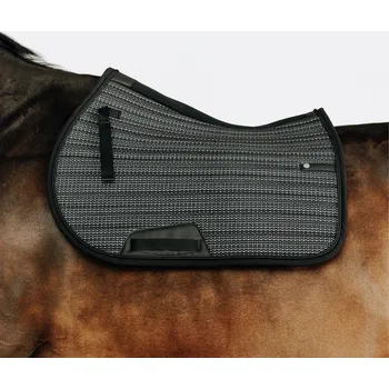 FOUGANZA Podsedlová dečka pro koně a poníky 900 FS ČERNÁ