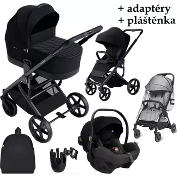 Kočárek Avionaut set Sirius 2025 Black