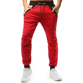 Pánské tepláky DStreet i337_39282 DStreet černá | červená 3049686