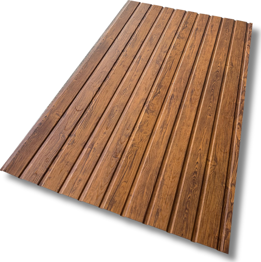 Hornval T7 Dřevodekor 1180 x 2000 x 0,5 mm multigloss přírodní | cena za m²