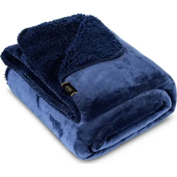 deka Příjemná hřejivá deka v modré barvě Šířka: 70 cm | Délka: 160 cm