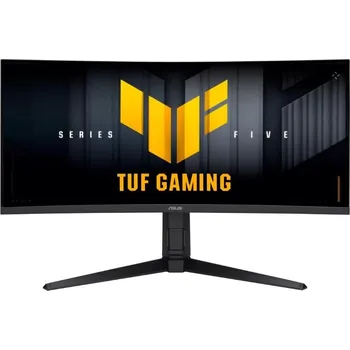 Monitor ASUS LCD TUF Gaming VG34WQML5A, 34" 3440x1440, 400nits, 250Hz, 1ms, 178/178, DP, HDMI, USB, Audio, Repro, VESA, Black