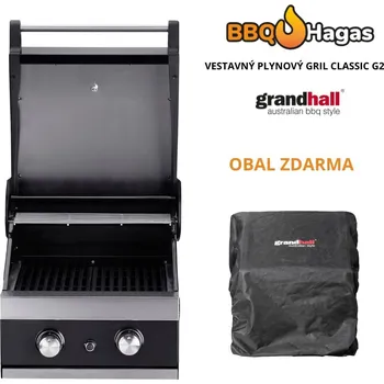 Vestavný plynový gril GrandHall CLASSIC G2