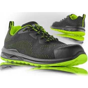 VM IMPORT Bezpečnostní polobotka IBIZA S1, VM FOOTWEAR, Barva čierno-zelená, Velikost 48