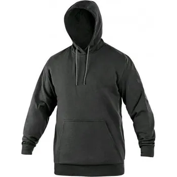 Pánská mikina CANIS Pánská mikina ARYN s kapucí, černá, Barva čierna, Velikost XL