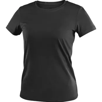 CANIS Dámské funkční triko CXS MOVADO, černé, Barva čierna, Velikost S
