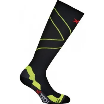 Pánské ponožky X TECH Funkční kompresní ponožky X-Running, -5 / + 25 ° C, XTECH, Barva čierna, Velikost 39-42