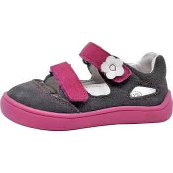 Dětská treková obuv PROTETIKA Dětské barefoot sandálky TERY FUXIA (DOPRODEJ), Barva fuchsiová, Velikost 33
