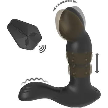 Vibrátor na prostatu BASIC X Raptor stimulátor prostaty černý