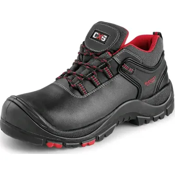 Pracovní obuv CANIS Polobotka s plastovou špicí ROCK ORE S3 (DOPRODEJ), Barva čierna, Velikost 49