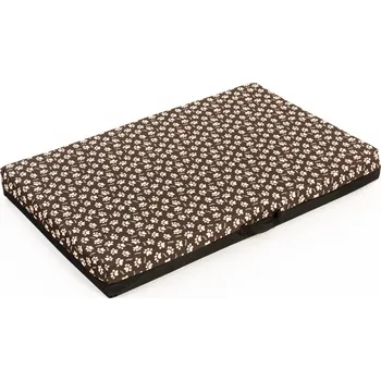 Pelíšek pro psa Ortopedická matrace paměťová pěna hnědé tlapky Oxford Velikost matrací: 50x35cm