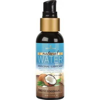 Lubrikační gel SENSUVA Natural lubrikační gel 57 ml - kokos