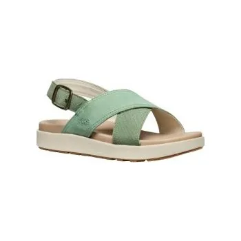 Dámské sandále KEEN ELLE LUXE CROSS STRAP W granite green/granite green US 8 / EU 38,5 / UK 5,5 / 25 cm; Zelená obuv + DÁREK DLE VÝBĚRU!