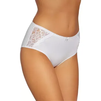 Dámská móda Dámské kalhotky 139 white - GABIDAR Bílá XL