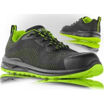 Pracovní obuv VM IMPORT Polobotka IBIZA O1, VM FOOTWEAR, Barva čierno-zelená, Velikost 46