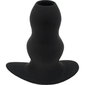 Anální kolík BASIC X Dutý silikonový anální kolík S - tunel