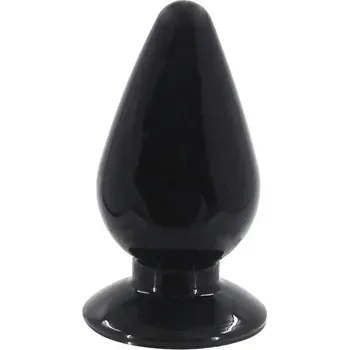 BASIC X Glenn anální kolík s přísavkou vel. S černý
