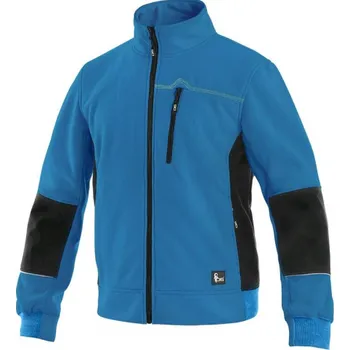 Pánská mikina CANIS Pánská mikina CXS TEXAS, modro-černá, Barva modro-čierna, Velikost 5XL