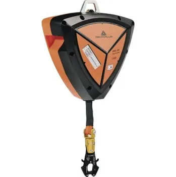 Úvazek DELTA PLUS Zařízení pro zachycení pádu 6m, popruh šíře 25mm + 1 spojovací komponent s otočným čepem + indikátor pádu, DeltaPlus