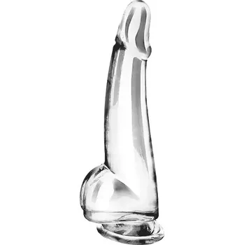 BASIC X Cesar transparentní penis s přísavkou XXL