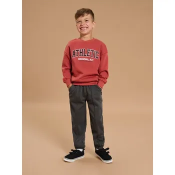 Chlapecká mikina Sinsay - Mikina s potiskem - červená - 351FC-33X - 351FC-33X-110