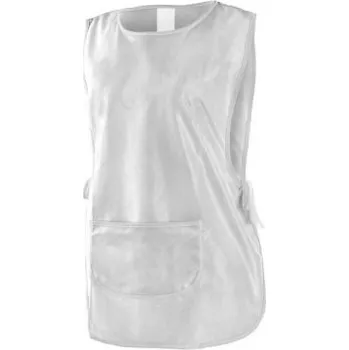 Pracovní zástěra CANIS Zástěra BÁRA, bílá, Barva biela, Velikost UNI