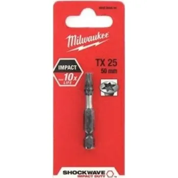 Bit MILWAUKEE Šroubovací bit TX25 50mm, Milwaukee