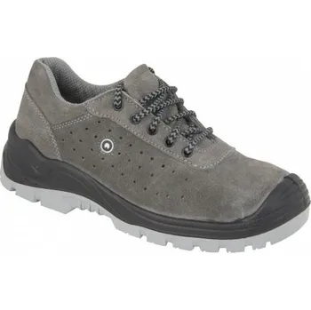 ARDON Polobotka s ocelovou špicí PERFO S1, Barva sivá, Velikost 44