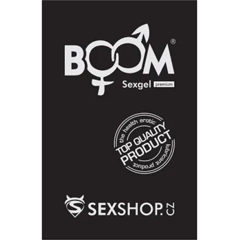 Lubrikační gel BOOM Sexgel silikonový lubrikační gel 3 ml