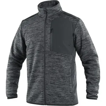 Pánská mikina CANIS Pánská mikina CXS 4ENVI HAMPTON, tmavě šedá, Barva tmavo sivá, Velikost 5XL