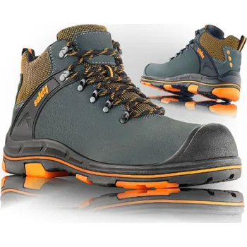 Pracovní obuv VM IMPORT Bezpečnostní kotníková obuv s kompozitovou špicí PORTO S3L, VM obuv, Velikost 48