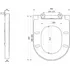 WC sedátko SAPHO Lisa 1703-746