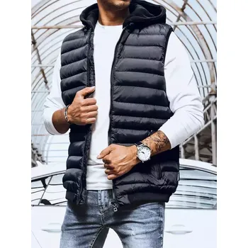 Pánská vesta Pánská vesta DStreet Midseason DStreet černá | bílá | šedá 1995580