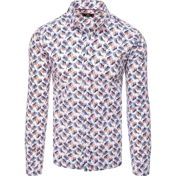 Pánská košile DStreet DStreet modrá | bílá | šedá 2224640