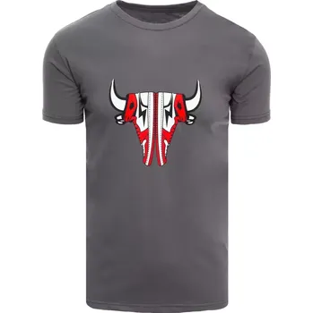 Pánské tričko Pánské tričko DStreet DStreet šedá 1964951