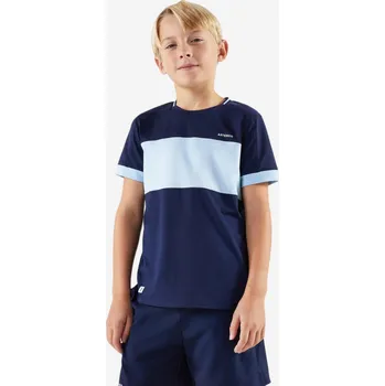 Pánské tričko ARTENGO Dětské tenisové tričko Dry 5-6 LET MODRÁ