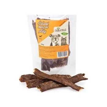 Pamlsek pro psa NATURECA pochoutka Masové pláty-Jehně, 100%maso 100g