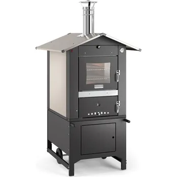 Zahradní gril Samostatně stojící trouba na dřevo Fontana Forni PEOPLE 80