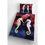 3d povlečení s mořským koníkem - Seahorse 140x200 cm